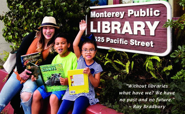 Help The Library Re Open Take The Survey Monterey Public Library